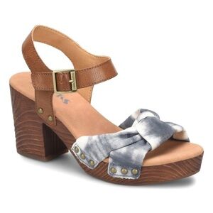 Korks Natalia Knot Tie dye Sandals size 8 NIB